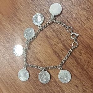 Coin bracelet